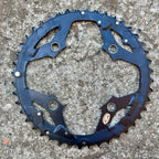 Shimano Deore 104 BCD 44T 4 Bolt Mega 9 Speed Big Mountain Bike Triple Chainring