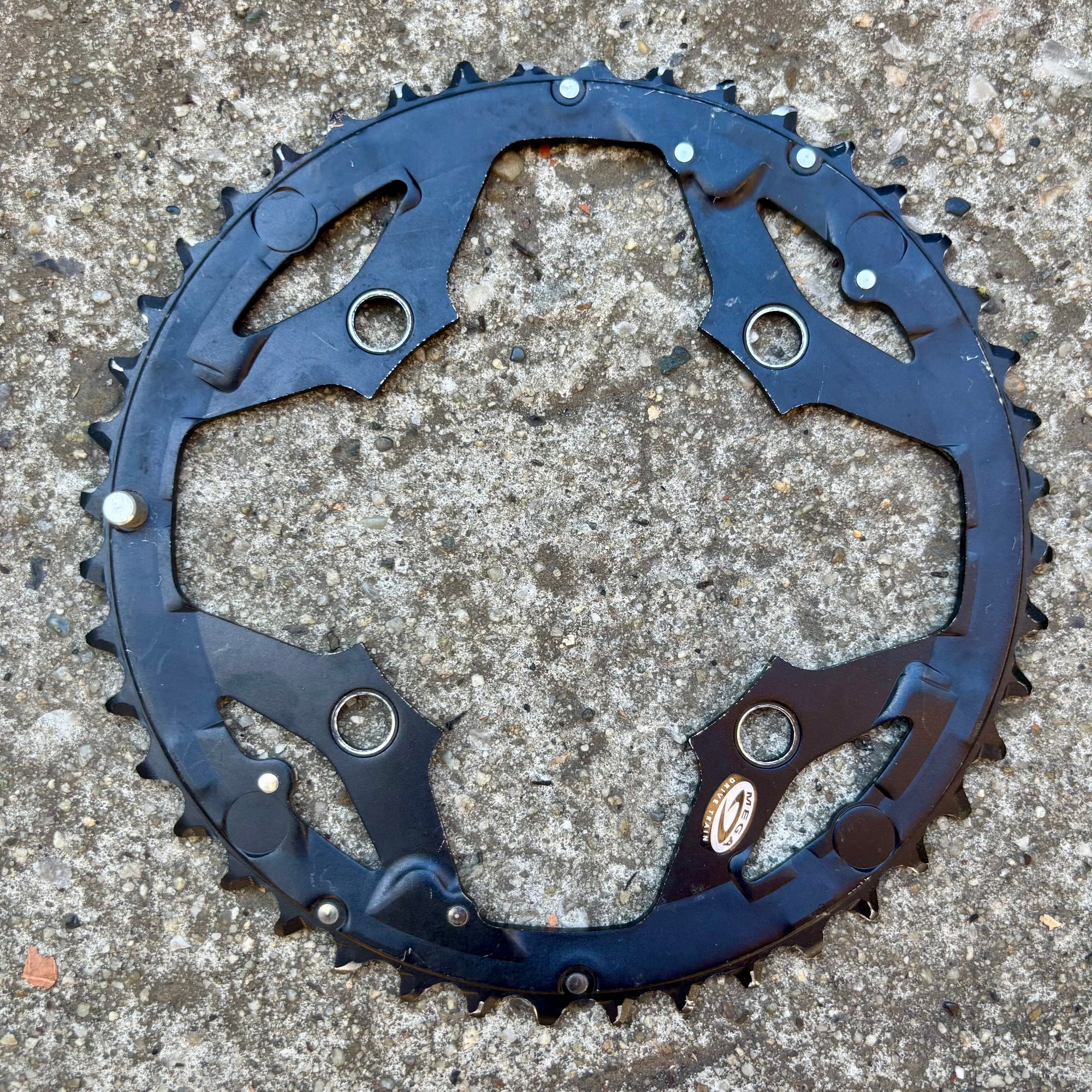 Shimano Deore 104 BCD 44T 4 Bolt Mega 9 Speed Big Mountain Bike Triple Chainring
