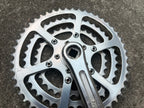 Sugino Super Maxy Triple Touring 180mm 32-40-48T Square Taper 6 Bolt Crankset