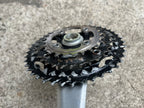 Shimano Deore XT FC-M752 Crankset Octalink 175mm Vintage MTB Silver 24-32-42 Triple