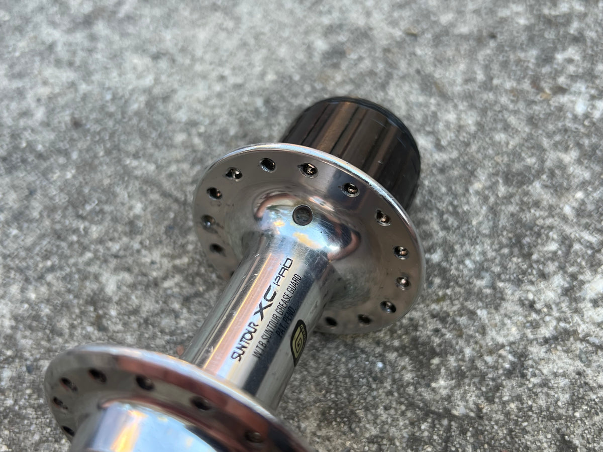 Suntour XC PRO 32H 135mm WTB Greaseguard Microdrive MD Rear Hub MTB