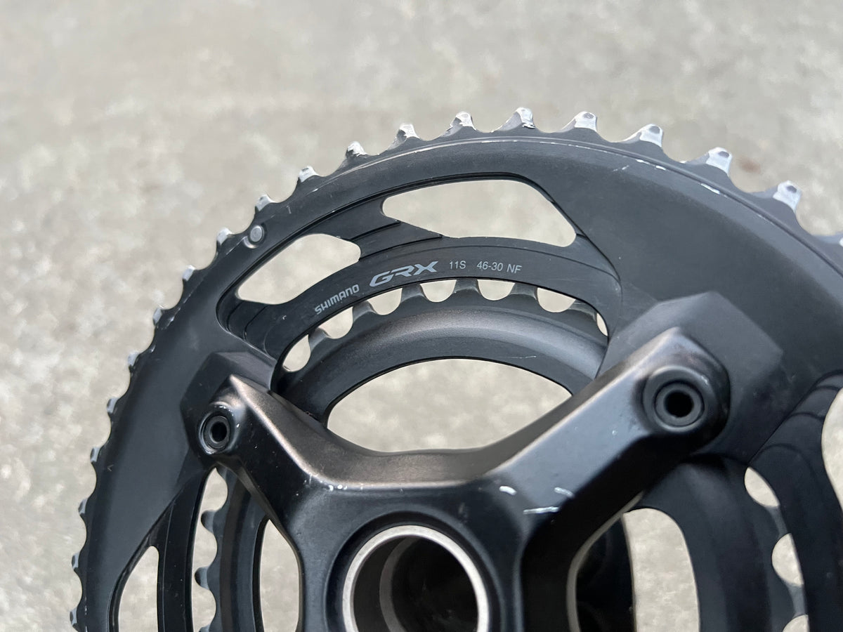 Shimano GRX FC-RX600 46/30T 10/11 Speed Double Gravel 24mm Crankset