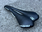 Lynskey Sport Saddle Road Bike Racing Cycling Black Cr-Mo Rails 270x125mm