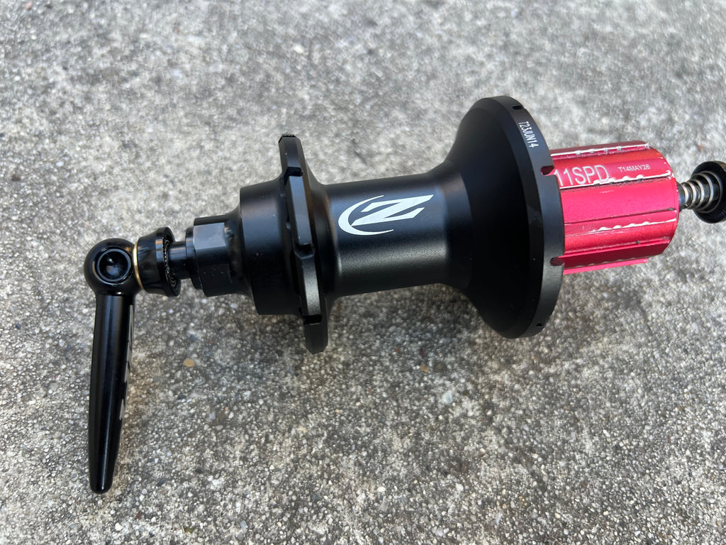 ZIPP 20H 20 Hole 11 Speed 130mm Black Rim Brake Road Rear Hub