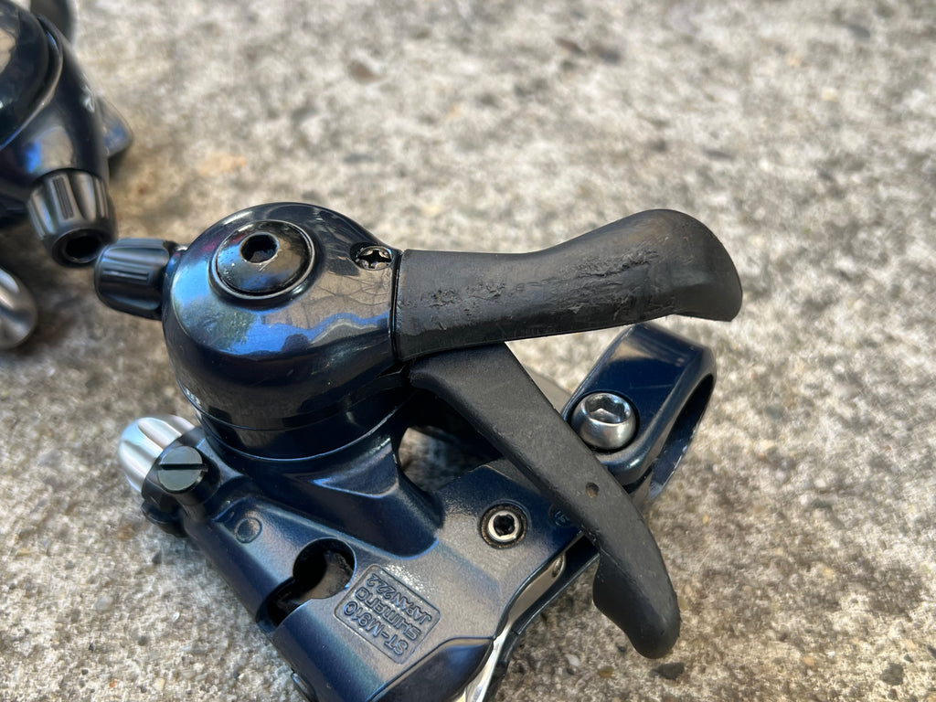 MINT Shimano XTR ST-M900 Brake & Shifter Combo Shifters 3x8 Speed Cantilever MTB 9.5/10