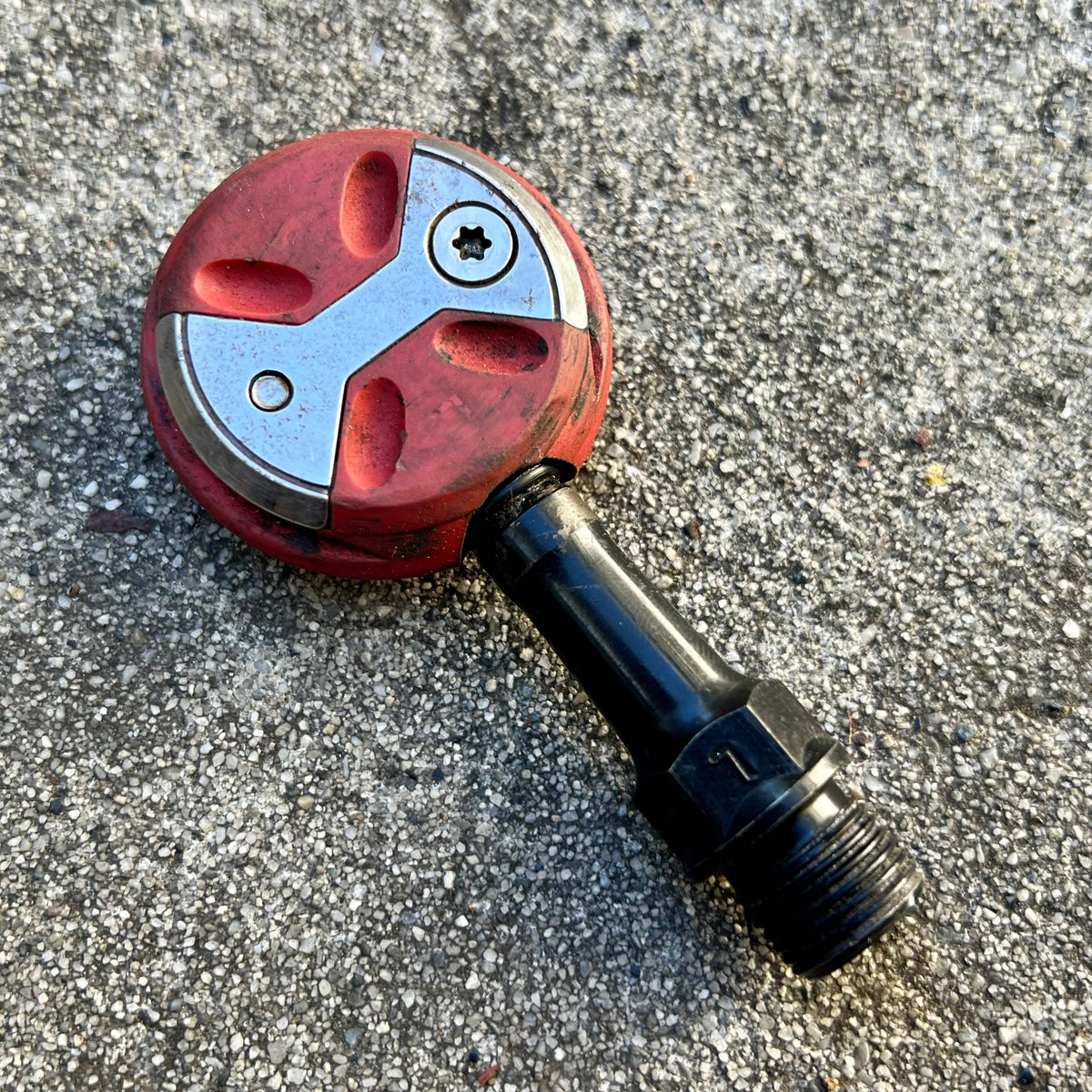 Speedplay Light Action Left Non Drive Side Orphan Red Pedal Clipless Road