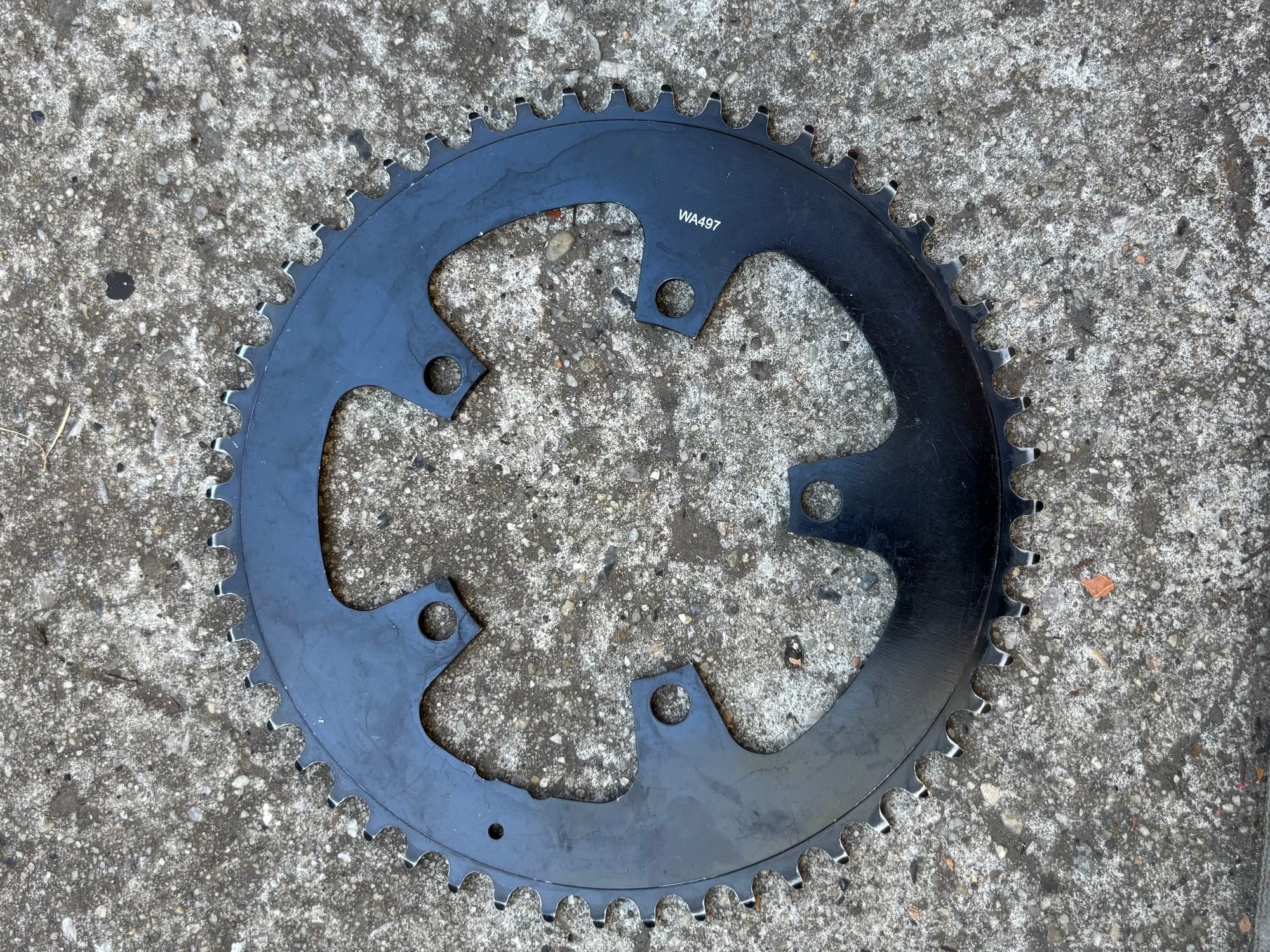 FSA Megatooth 52T 110 BCD Big Chainring Gossamer Gravel Road Black