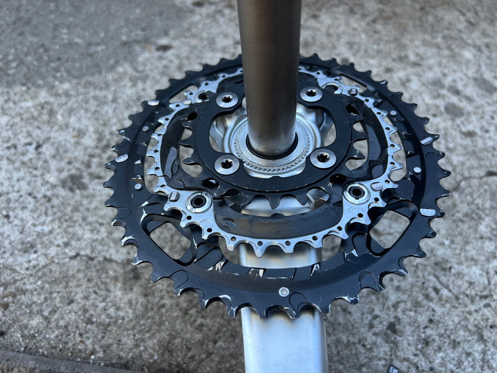 MINT Shimano Deore XT FC-M770 175mm 44-32-22 Triple 24mm MTB Mountain Crankset