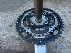 MINT Shimano Deore XT FC-M770 175mm 44-32-22 Triple 24mm MTB Mountain Crankset