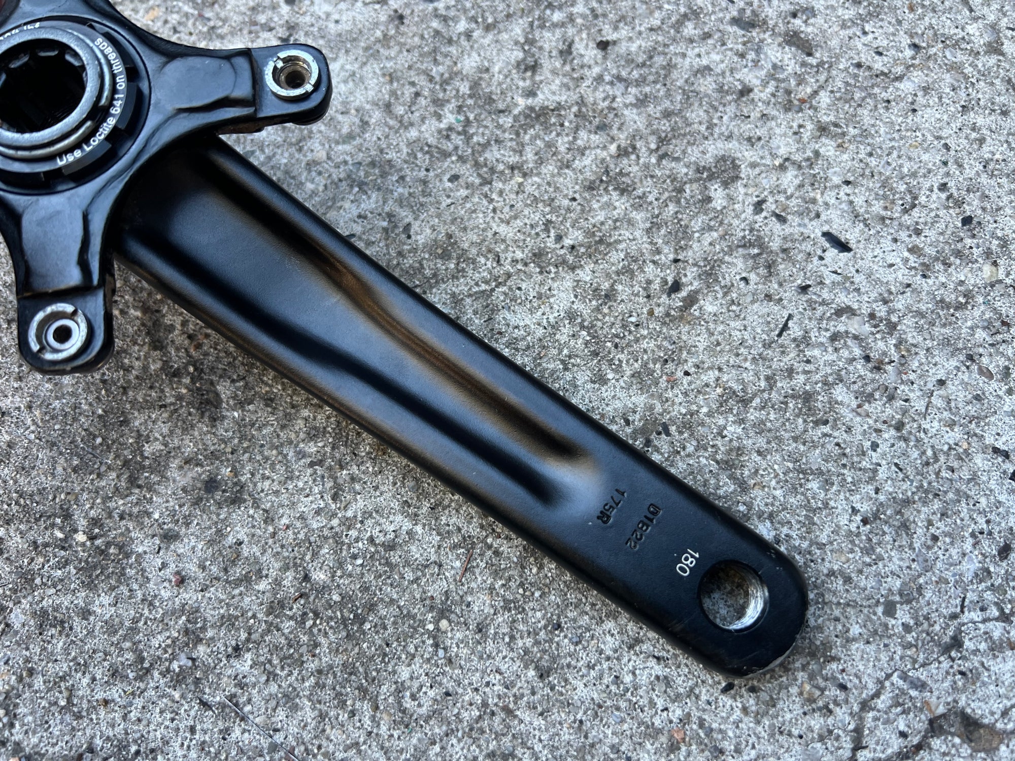 Truvativ Stylo Drive Side 180mm 104 BCD ISIS Crank Arm MTB Mountain Bike Black