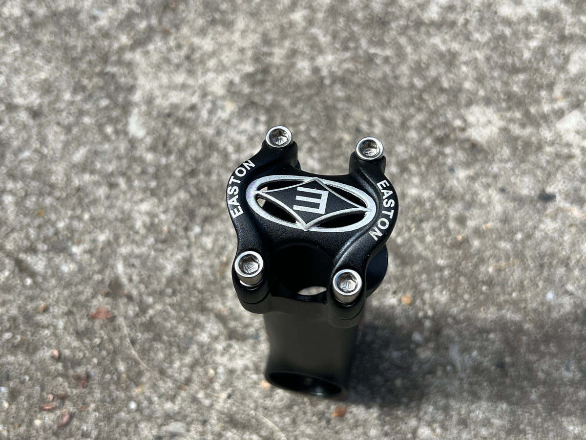 NOS* Easton EA90 1 1/8” Threadless 0° 31.8x100mm Stem Black Road