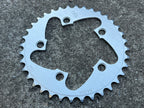 NEW QBP 36T 94BCD Middle Chainring 5 Bolt Silver Vintage MTB Mountain Bike-Bicycle Bin