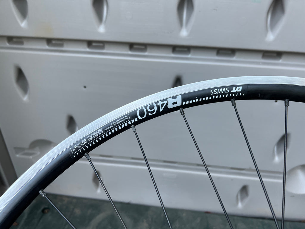 Shimano 105 5800 DT Swiss R460 700c 100/130 Road Black Clincher Wheelset Wheels