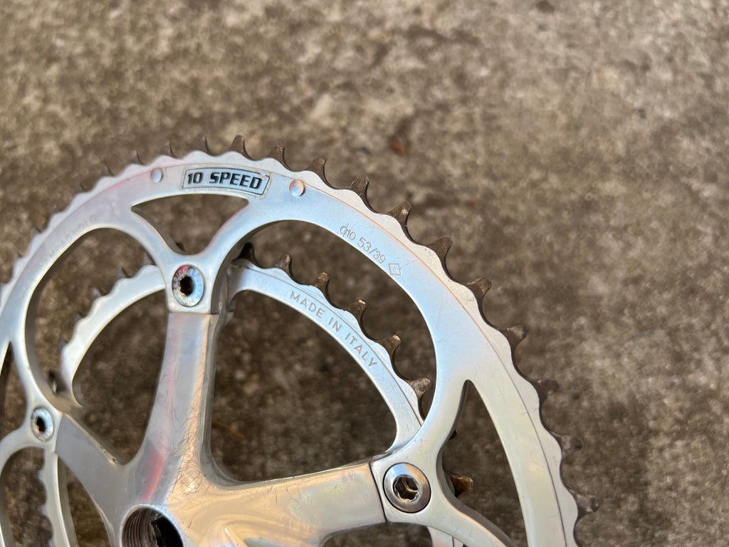 Campagnolo Daytona 53/39T 172.5mm 10 Speed Double Crankset Road Silver