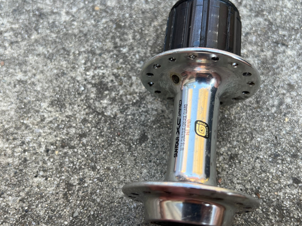 Suntour XC PRO 32H 135mm WTB Greaseguard Microdrive MD Rear Hub MTB