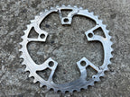 Real 94 BCD 42T 5 Bolt Big Vintage MTB Mountain Bike Silver Chainring