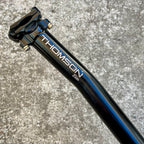 Thomson E127 30.9x410mm Seatpost Black MTB Mountain Bike Setback Uncut