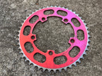 Sugino BMX 110 BCD 5 Bolt 48T Red Anodized Chainring 3/32” Vintage OG