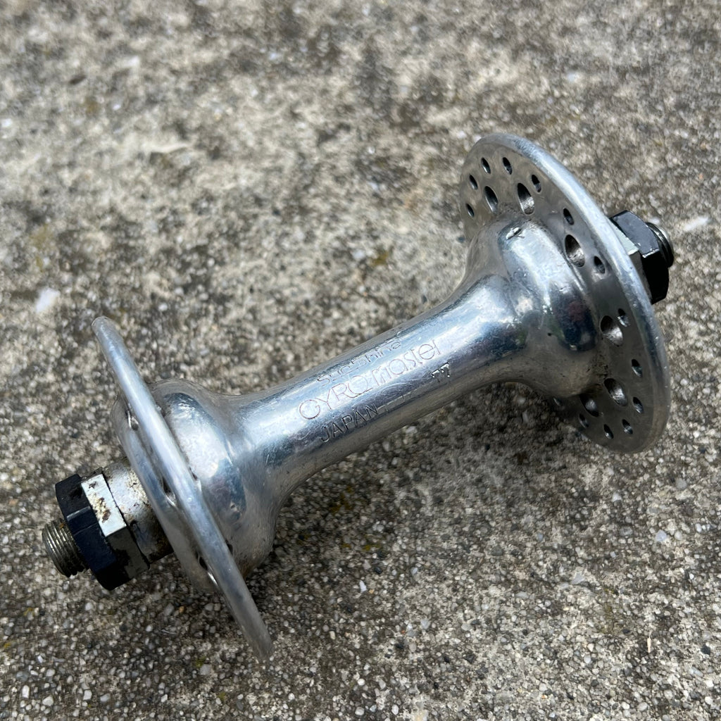 Sunshine GyroMaster 36H Front Hub High Flange Road Touring Sealed Bearing Retro