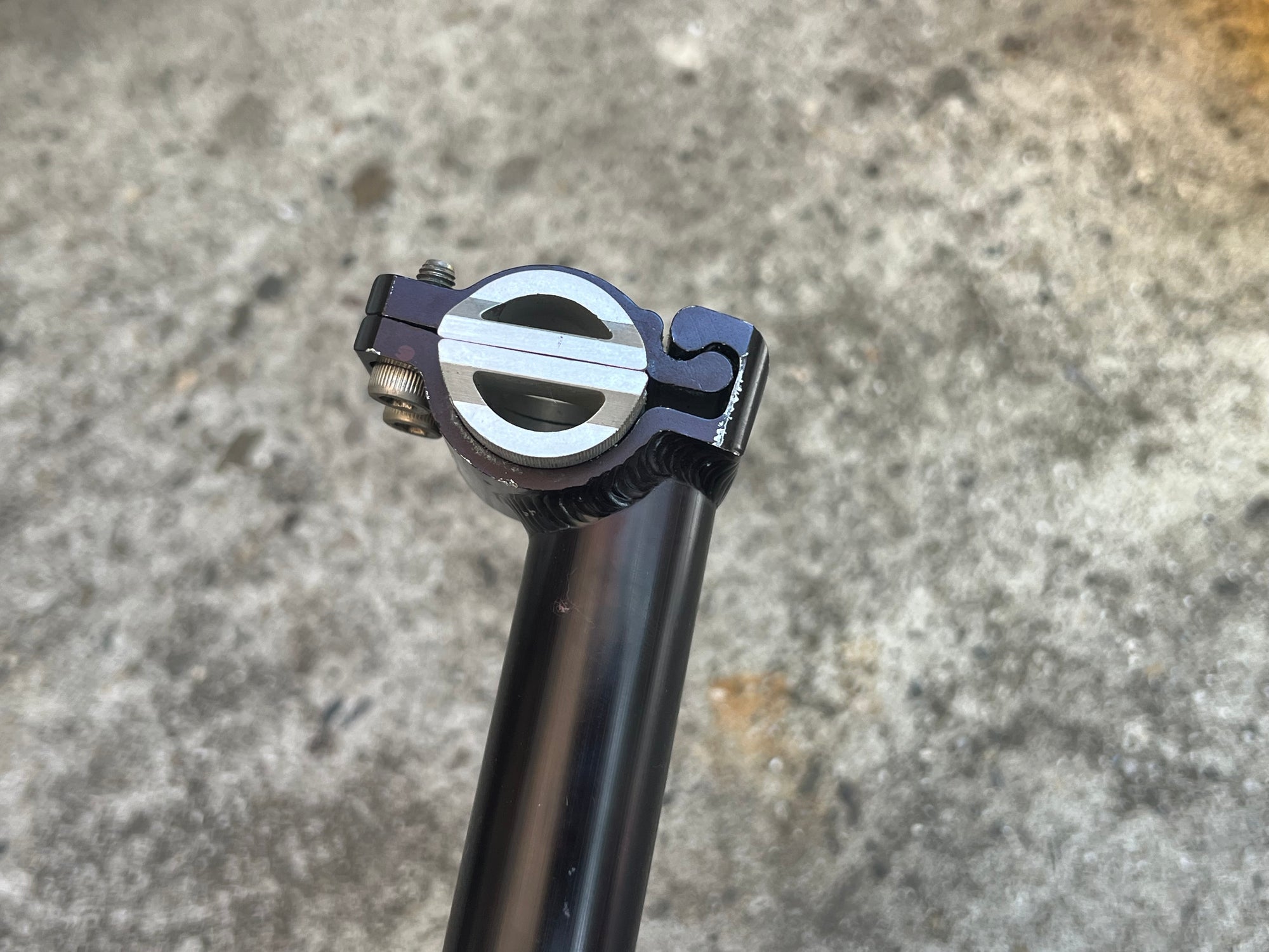 Control Tech 26.8x350mm Seatpost Vintage MTB Black Mountain Bike