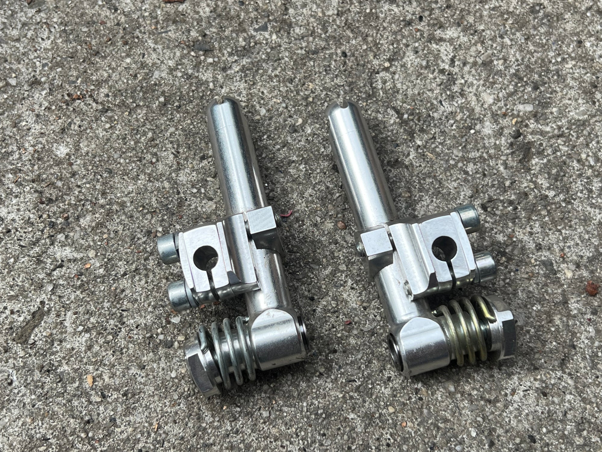 Avid Tri Align II 2 Cantilever Silver Vintage MTB Brakes Brake Arms