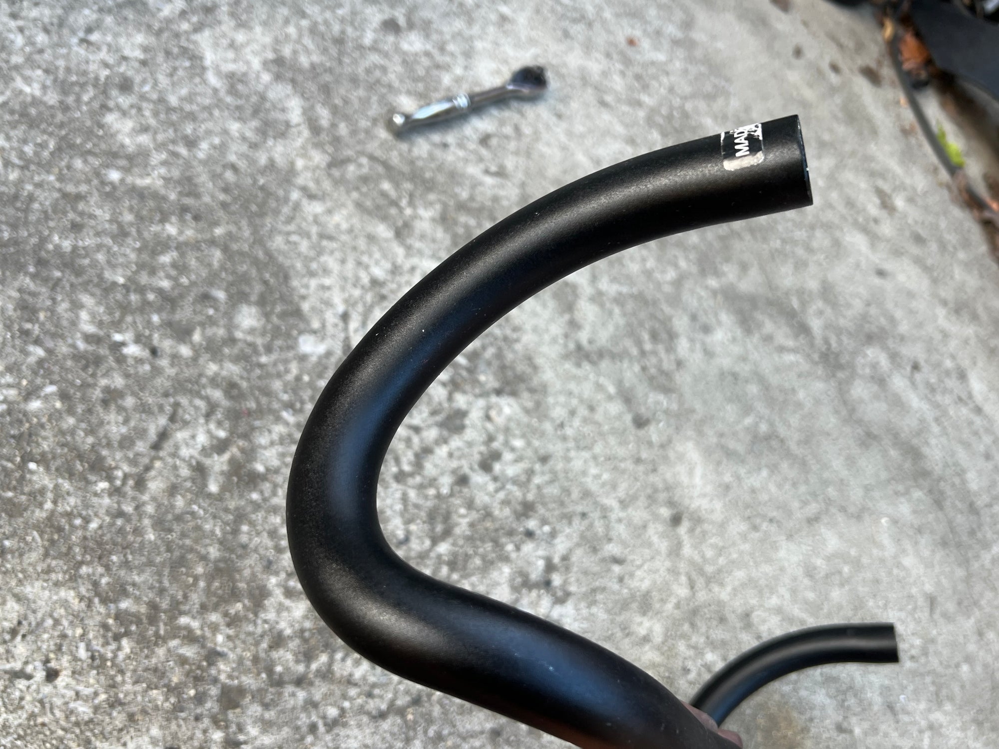 Cinelli Dinamo 31.8x420mm 42cm Aluminum Road Black Red Drop Bars