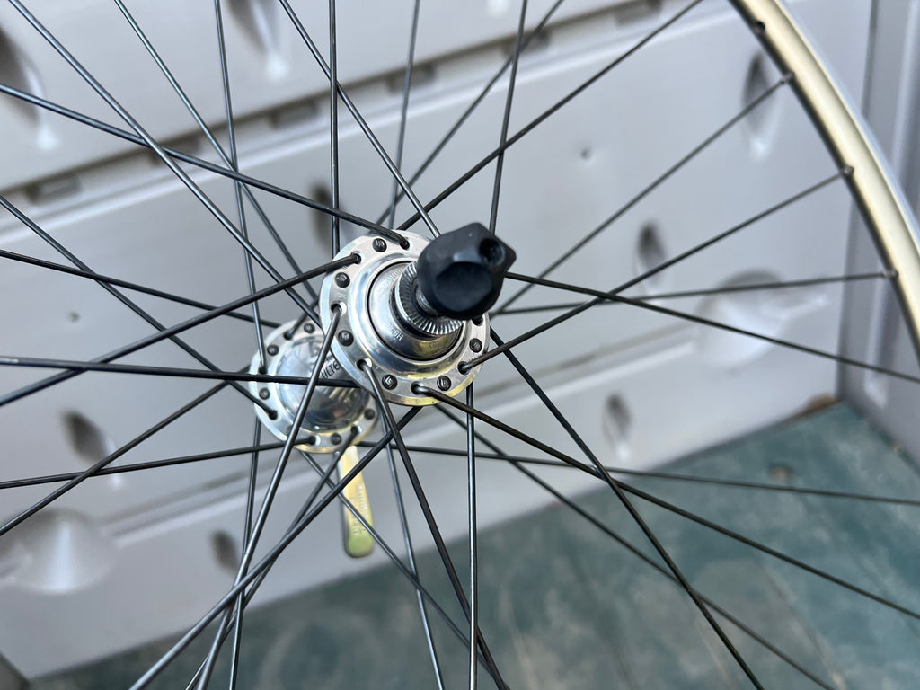 Shimano Ultegra 6500 Mavic CXP21 700c Gold 100/130 Clincher Wheelset Wheels