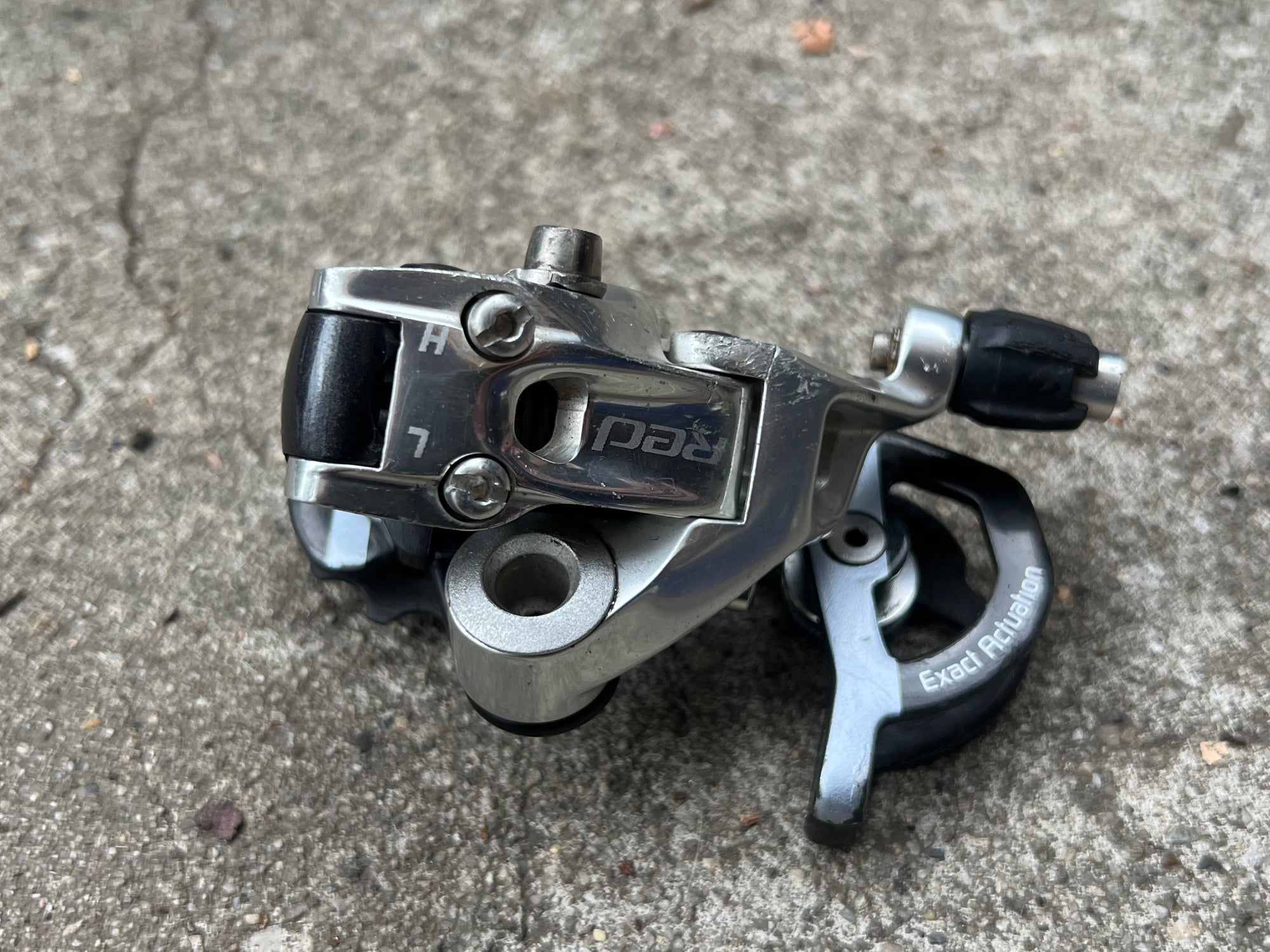 MISSING ONE PULLEY SRAM RED 10 Speed Short Cage Rear Derailleur Road Bike