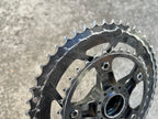 Rotor 3D+ Double Crankset 36/52T BB30 175mm Black Road Bike