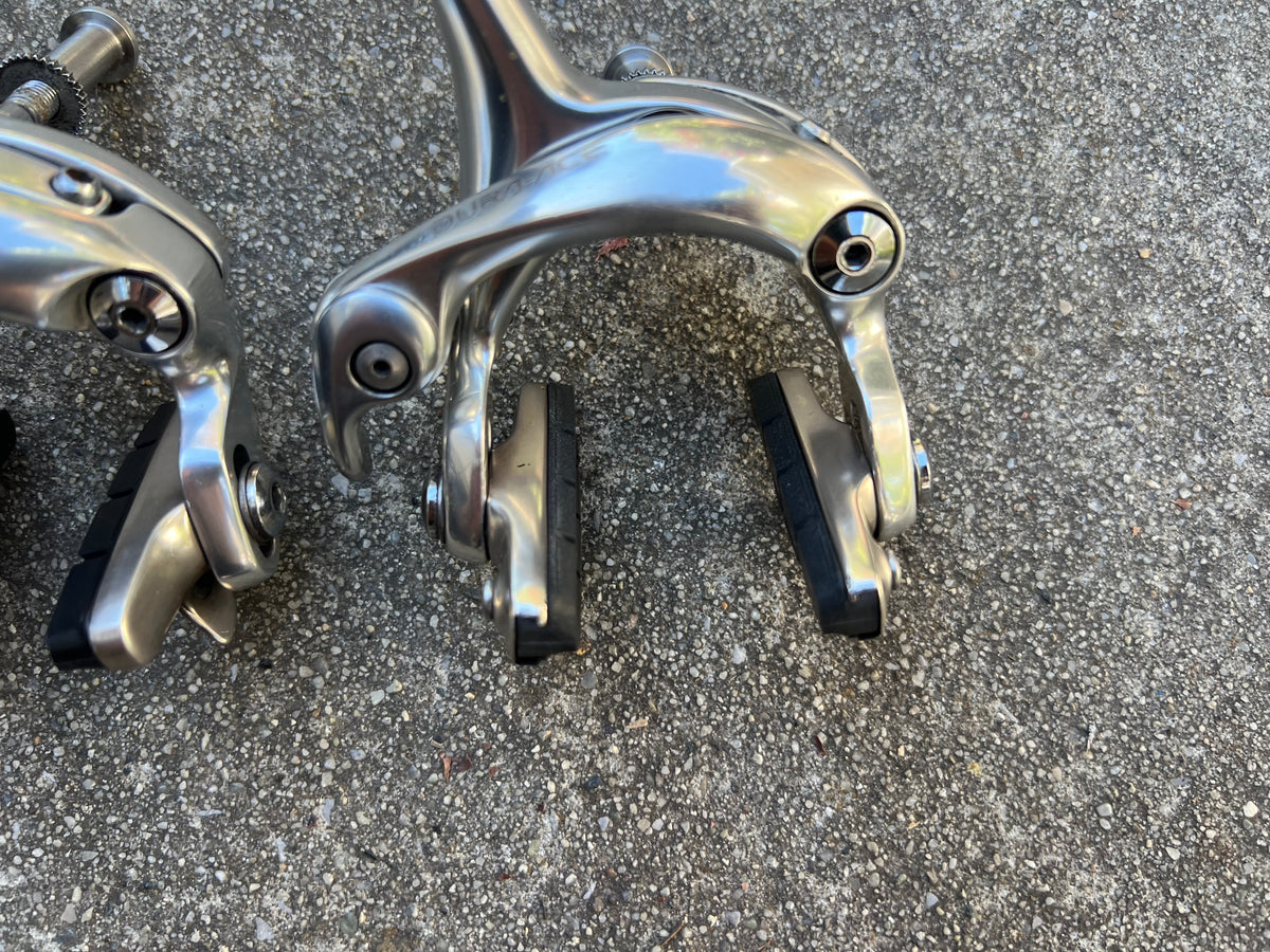 Shimano Dura Ace BR-7700 Dual Pivot Front & Rear Brakes Brake Calipers Set Pair