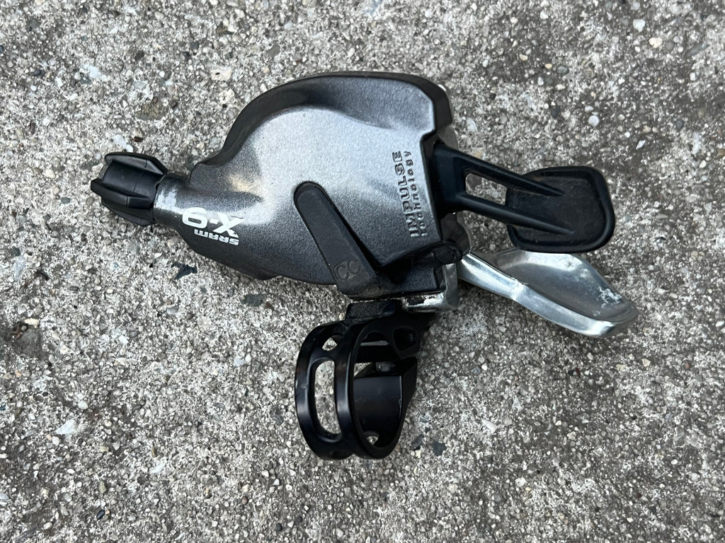 SRAM X9 9 Speed Shifter Rear Right Mountain Bike Downhill MTB Gray
