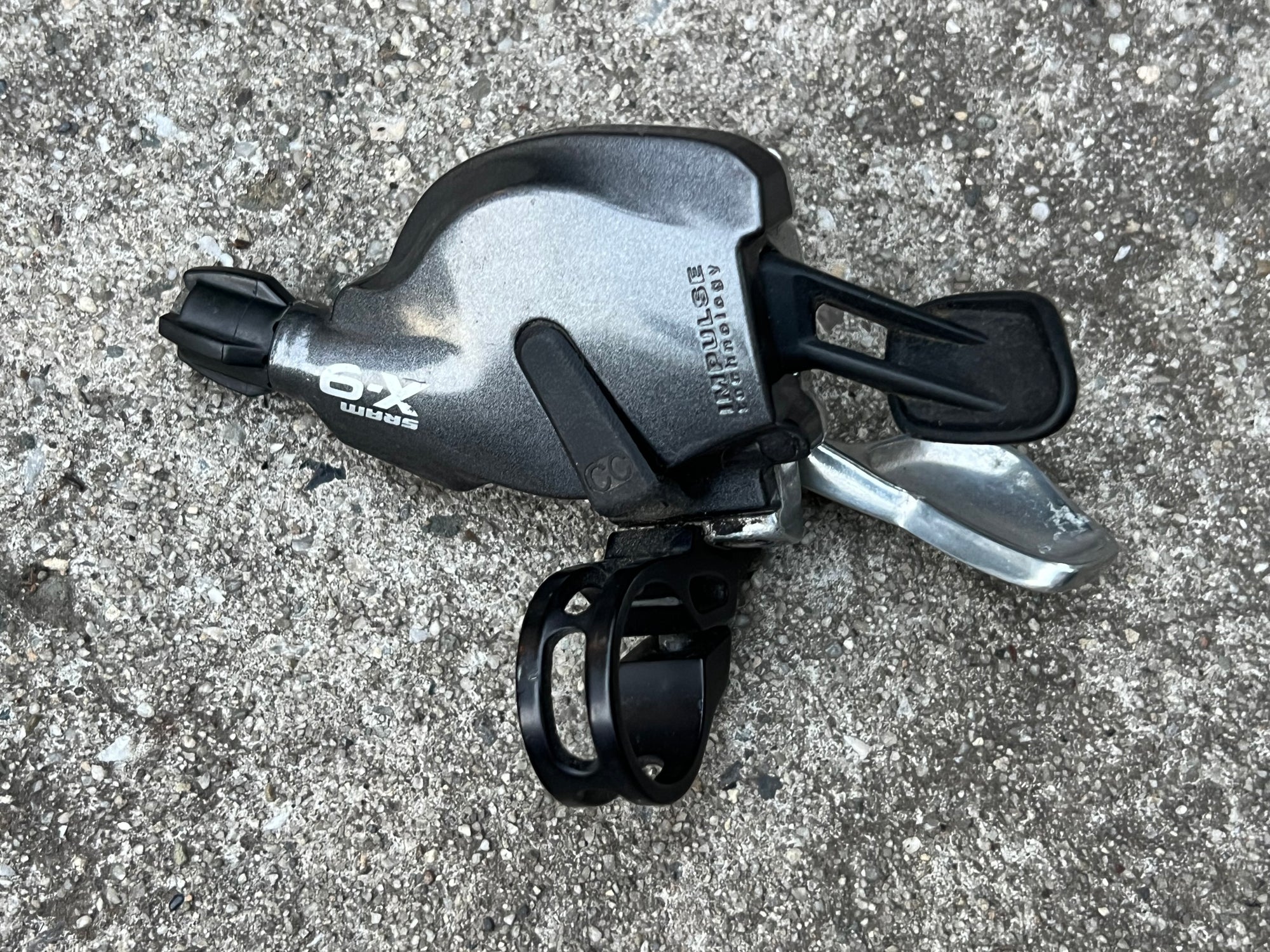 SRAM X9 9 Speed Shifter Rear Right Mountain Bike Downhill MTB Gray