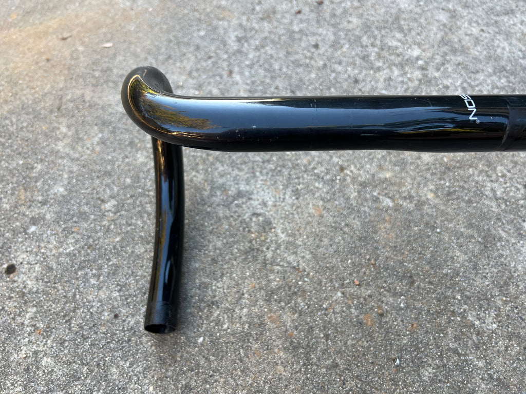 Used Thomson 31.8x440mm Carbon Drop Bars Black Road Bike 196g-Bicycle Bin