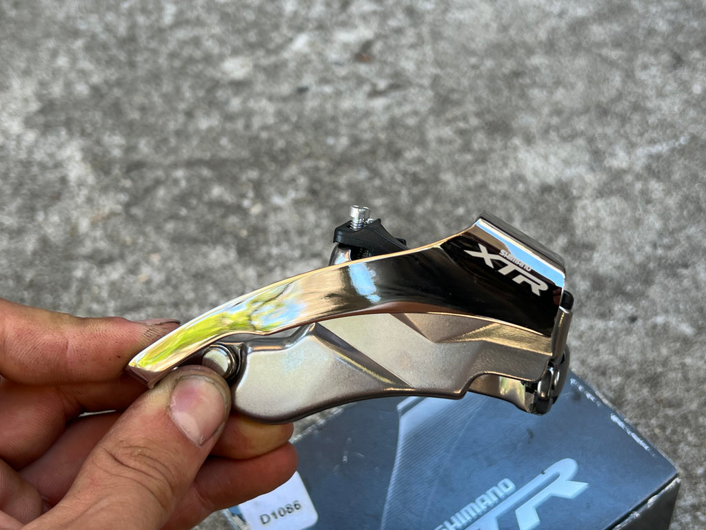 NOS Shimano XTR FD-M960 34.9mm Top Pull Front Derailleur Triple Vintage MTB