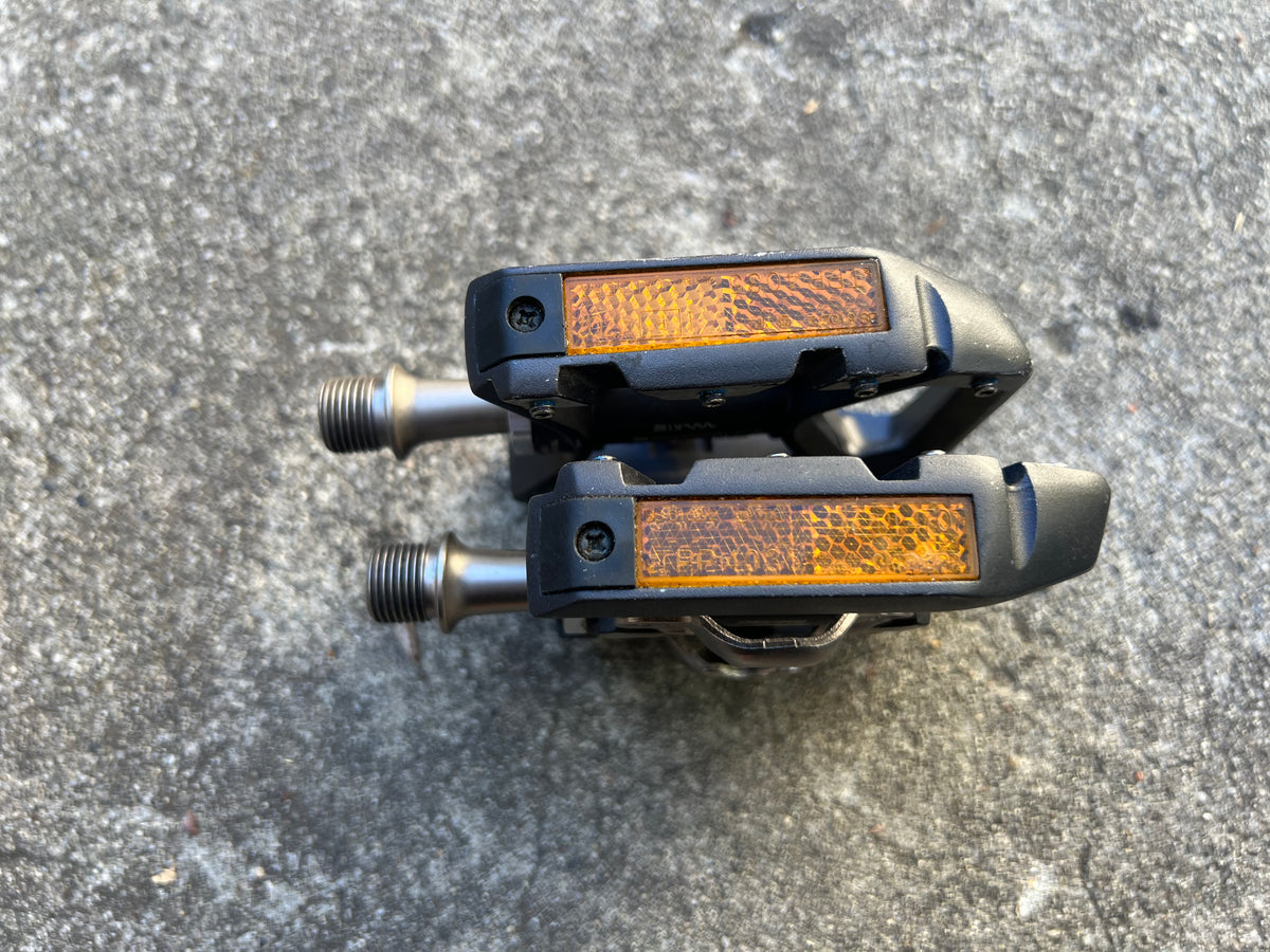 Shimano Deore XT PD-T8000 SPD Clipless Flat Platform Touring Gravel Pedals CX