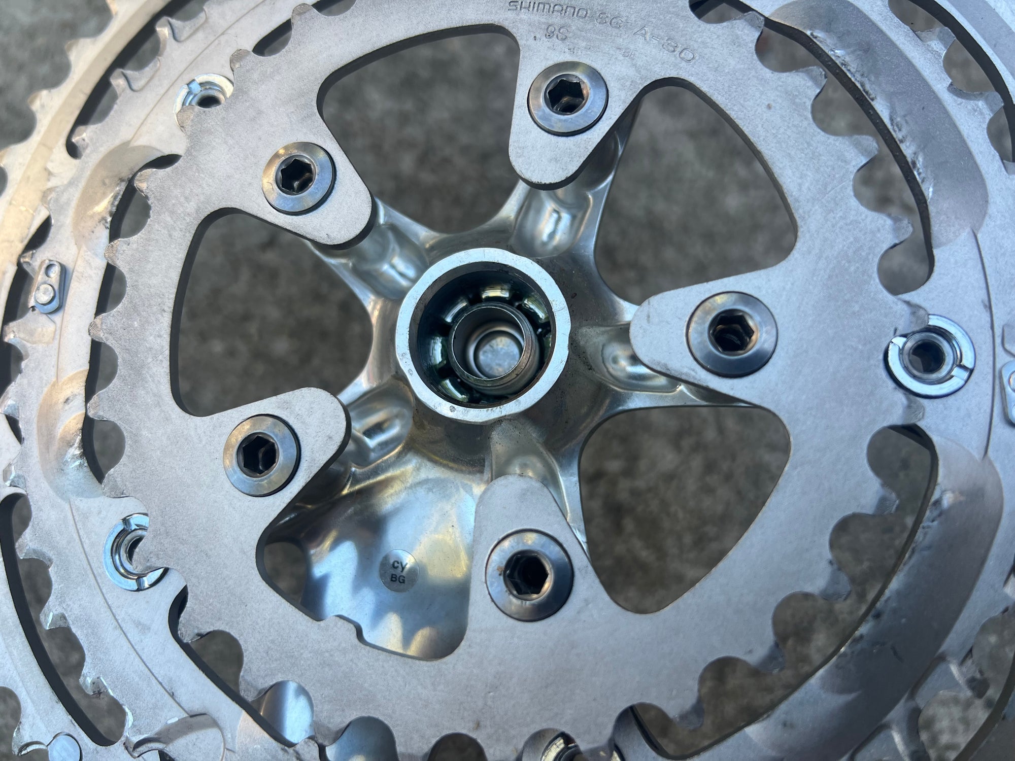 MINT Shimano Ultegra FC-6503 170mm 30-42-52 Triple Road 9 Speed Crankset Octalink