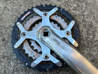 Shimano Deore LX FC-M569 175mm 42-32-22 Triple Square Taper Crankset