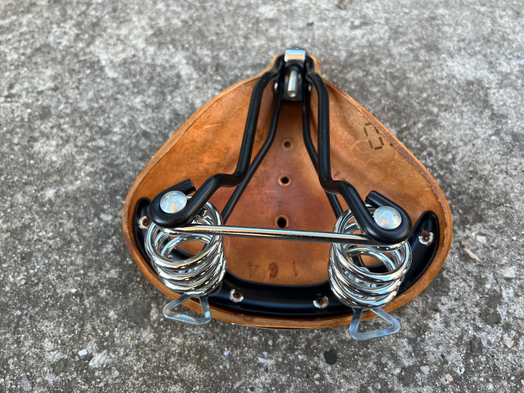 NEW Brooks B67S Leather Saddle Cruiser Comfort England Brown Vintage Retro