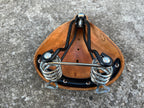 NEW Brooks B67S Leather Saddle Cruiser Comfort England Brown Vintage Retro