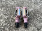 Crankbros Candy Clipless Pedals Pink MTB XC Mountain Bike Gravel Road