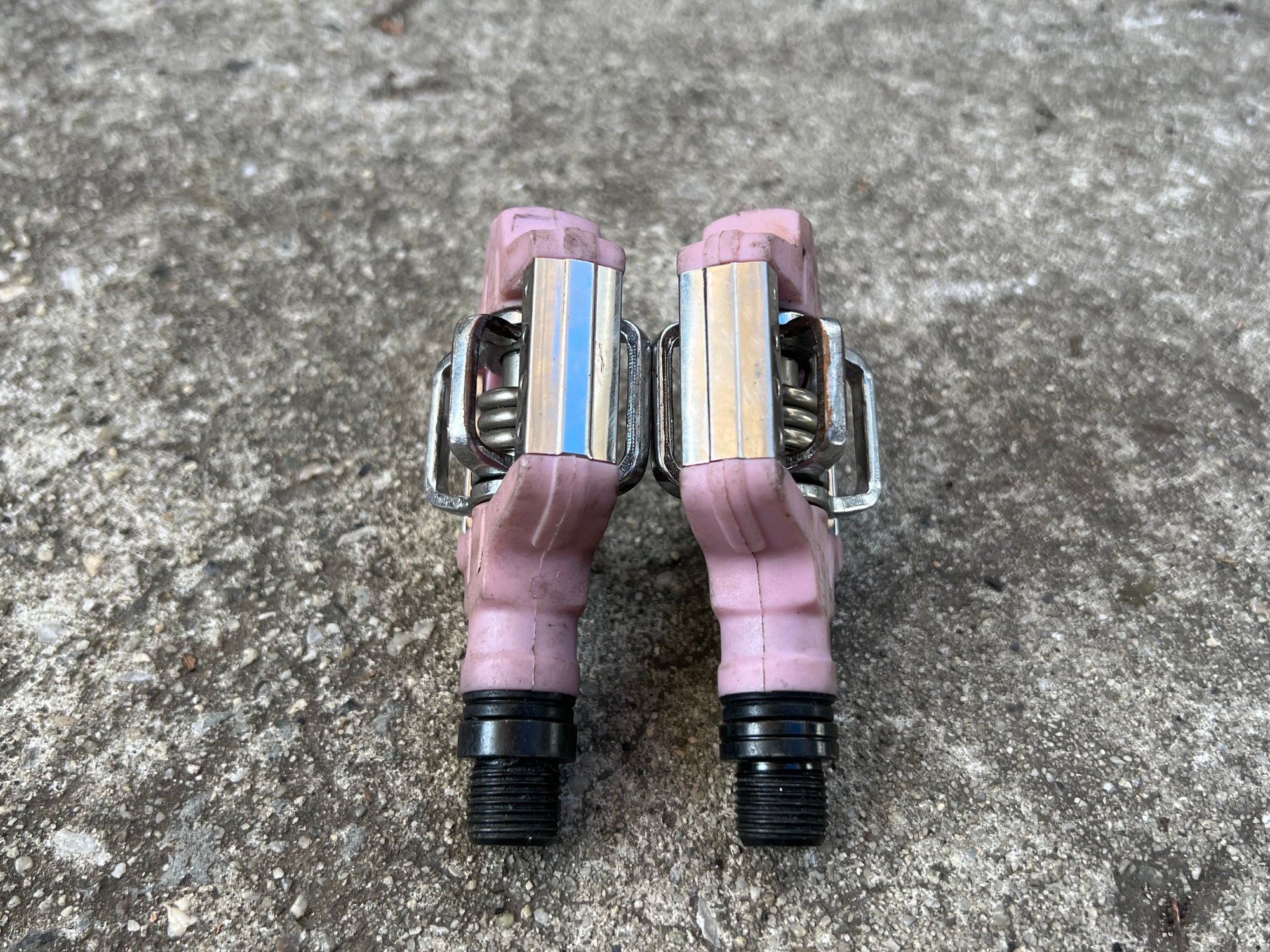 Crankbros Candy Clipless Pedals Pink MTB XC Mountain Bike Gravel Road