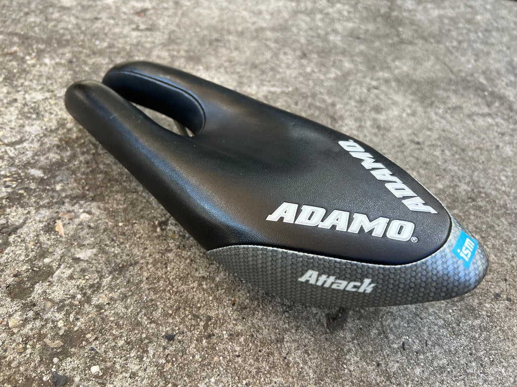 ISM Adamo Attack Triathlon Tri Racing Saddle Seat Road Bike Black 270x105mm