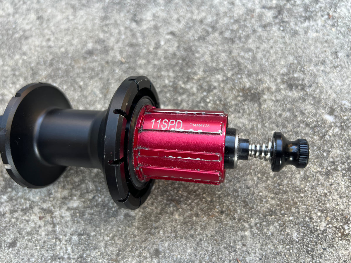 ZIPP 20H 20 Hole 11 Speed 130mm Black Rim Brake Road Rear Hub