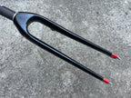 Alpha Q CX 20 Nano 700c Carbon Gravel Fork Canti V Brake Black 1 1/8”x 8.25” Steerer CRT Cyclocross