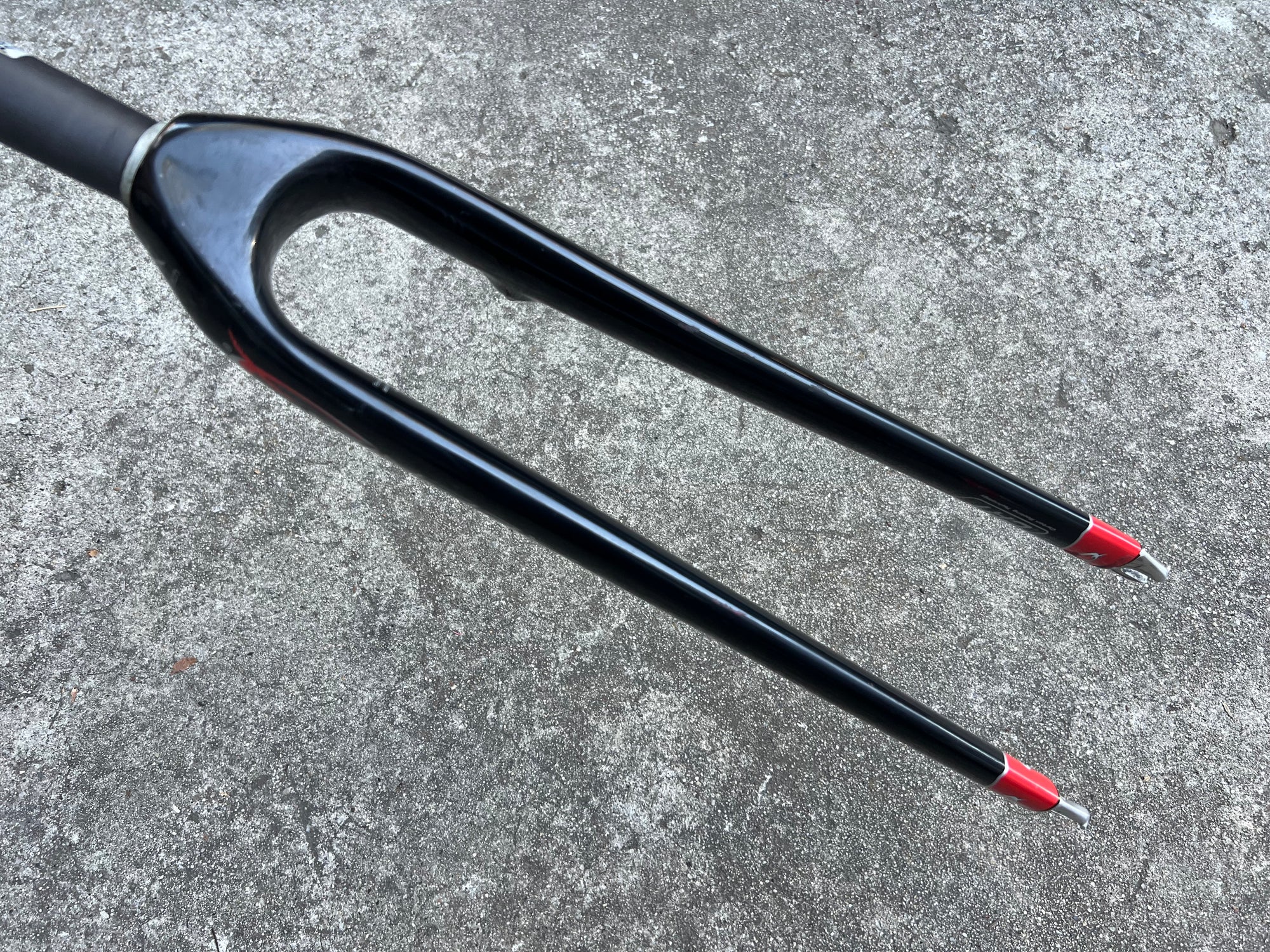 Alpha Q CX 20 Nano 700c Carbon Gravel Fork Canti V Brake Black 1 1/8”x 8.25” Steerer CRT Cyclocross