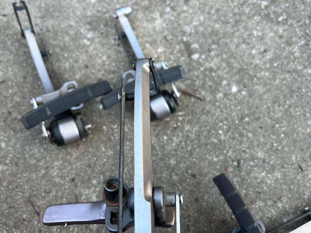 Shimano XTR BR-M950 V Brakes Brake Set Vintage MTB Gray Mountain Bike 7/10