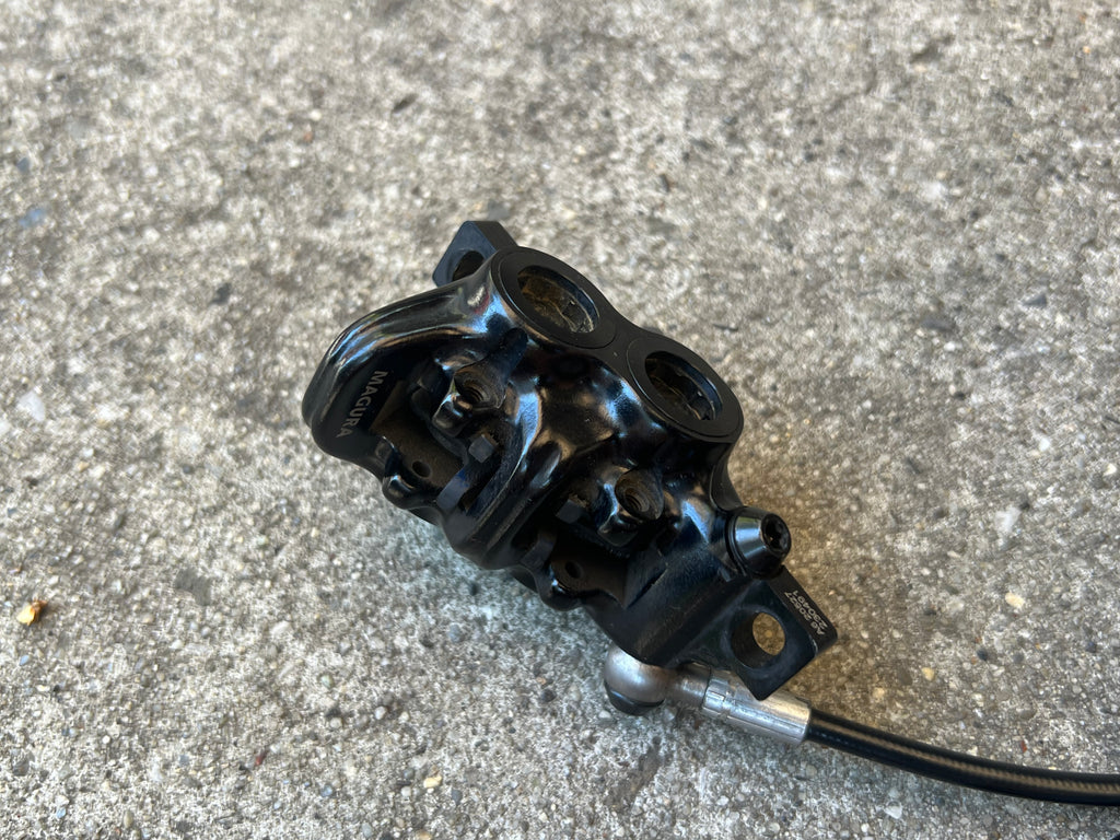 FOR PARTS Magura MT30 Thirty Front Brake 4 Piston 4Pot Black MTB
