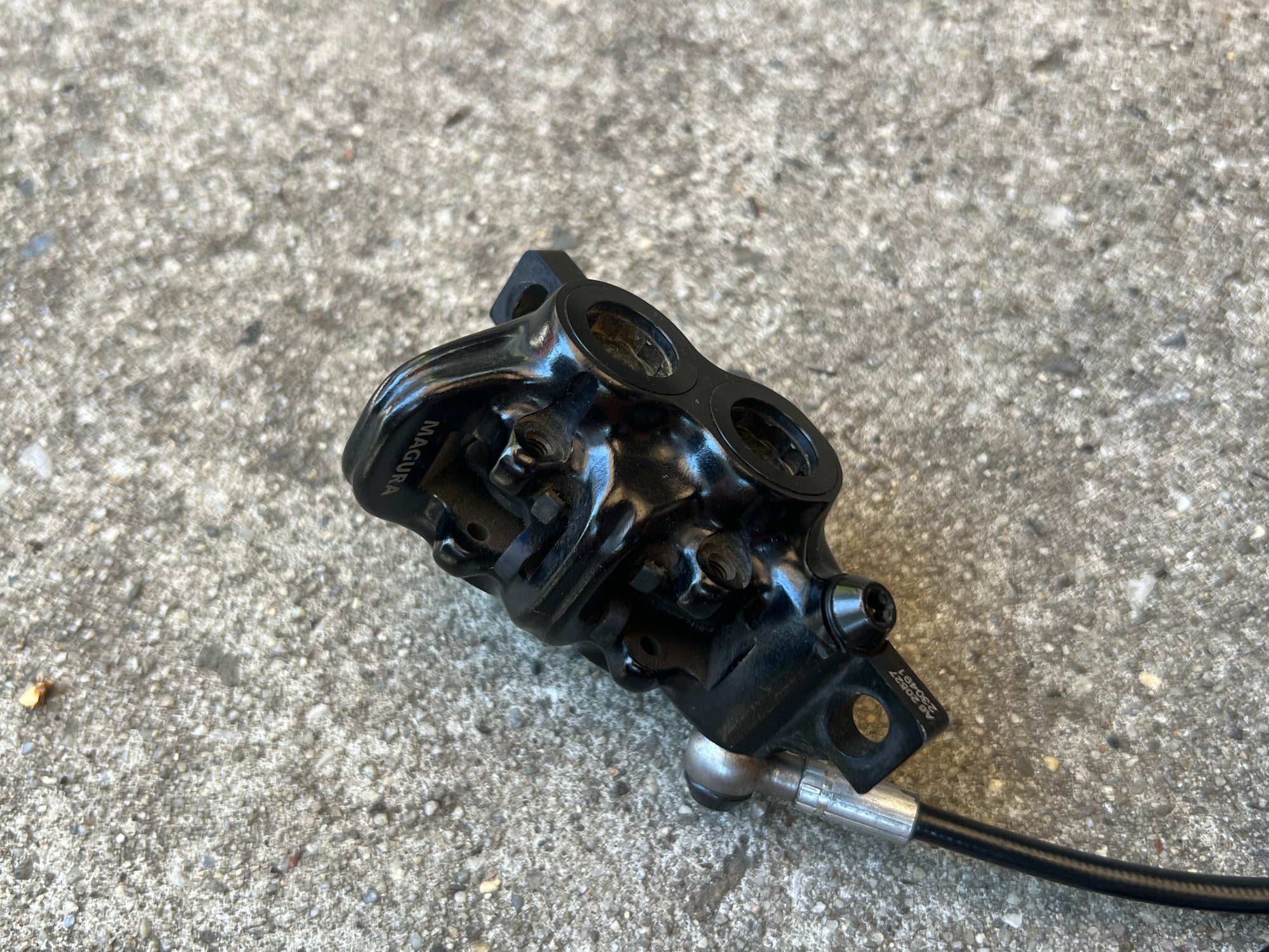 FOR PARTS Magura MT30 Thirty Front Brake 4 Piston 4Pot Black MTB