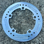 NOS MRP Bashguard 110 BCD 5 Bolt 5 Arm Vintage MTB Downhill Silver