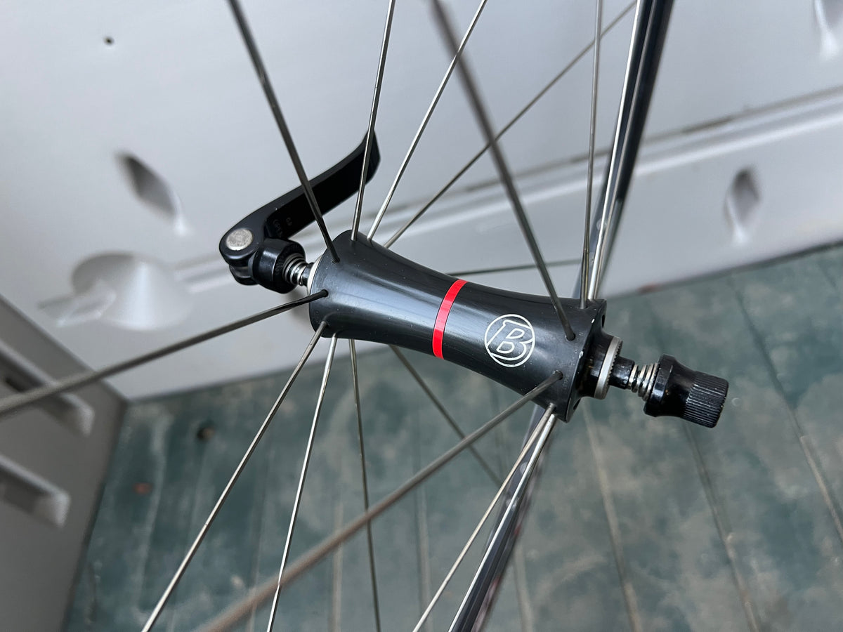 Bontrager Race Lite 700c Clincher 8/9/10 Speed Road Black Wheelset Wheels 130
